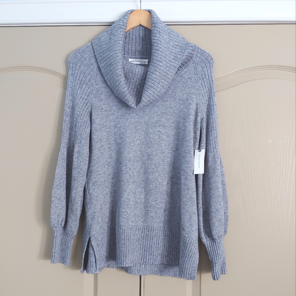 Anthropologie Paloma Knit Cowl Neck Sweater - Picture 2 of 16